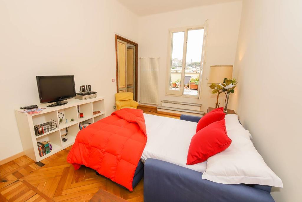 Altido Apt For 3 With Rooftop Balcony And Lovely Cityview Genoa Bagian luar foto